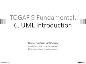 UML Introduction - Romi Satria Wahono