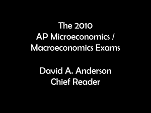 2010 AP Econ Exam
