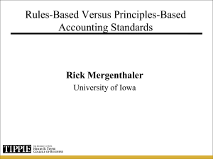 RBC FASRI Presentation - Financial Accounting Standards