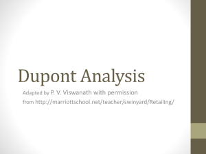 Dupont Analysis Examples