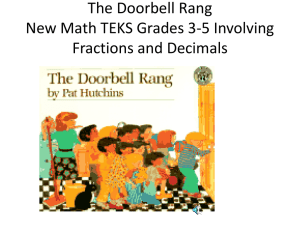 Doorbell Rang Powerpoint