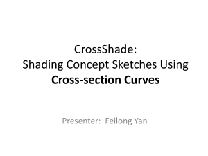CrossShade: Shading Concept Sketches Using Cross