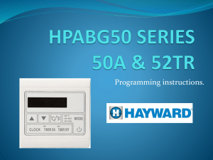 hpabg50 series 50a & 52tr