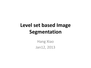Image Segmentation Using the Chan-Vese Algorithm