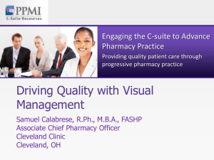 Driving Quality with Visual Management