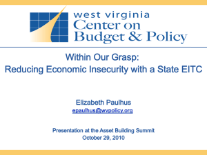 WithinOurGrasp_Oct29 - West Virginia Center on Budget & Policy