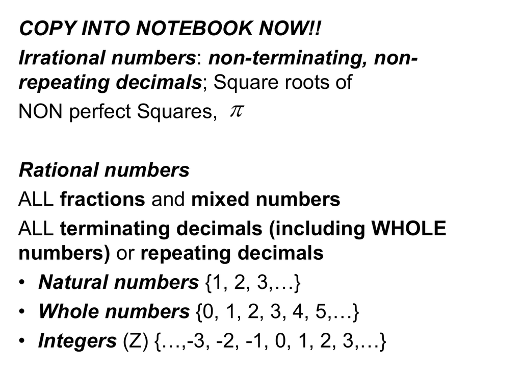 irrational-numbers
