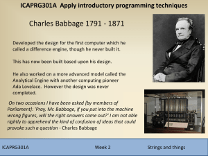 ICAPRG301A Apply introductory programming techniques