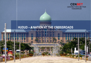 Hudud - CENBET - Centre For A Better Tomorrow