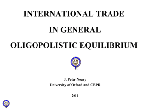 Oligopoly and Trade II: General Equilibrium ()
