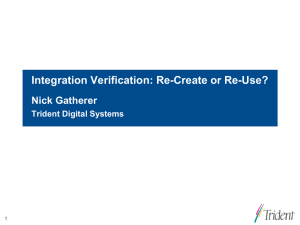 Integration Verification