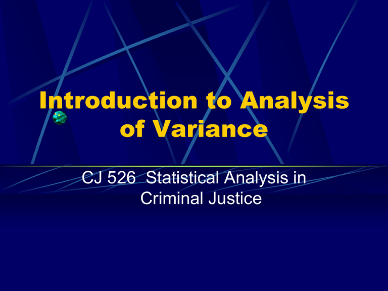 What Is N In Analysis Of Variance