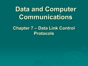 Chapter 7 - William Stallings, Data and Computer Communications