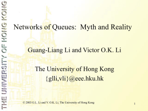 Jackson_network - The University of Hong Kong