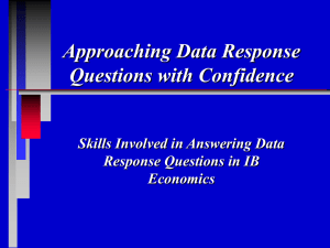 1. data response training i