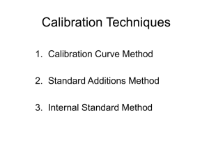 Calibration Techniques