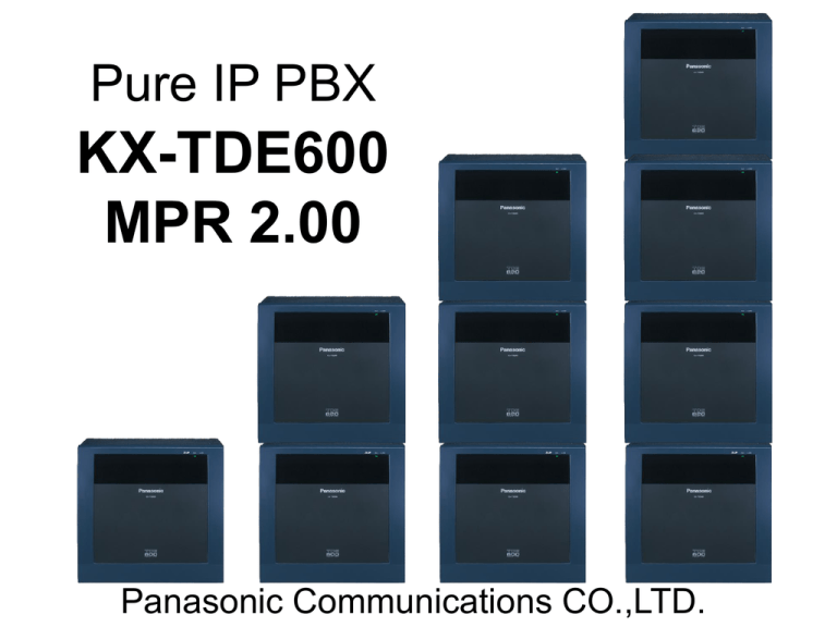 Panasonic KX-NCP500 Cabinet W/ IPCMPR Main Cabinet Resource Processor Card W/ SD 
