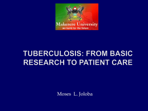 Molecular Biology of Mycobacterium tuberculosis in Uganda