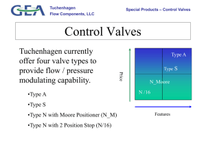 Control Valves - GEA Mechanical Equipment