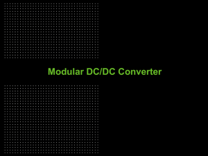 Modular DC/DC Converter