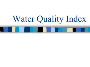 Water Quality Index