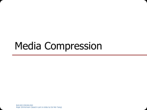 Media Compression for Computer Scientists