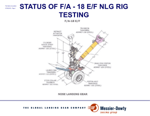 hvof applications on landing gear at messier-dowty.