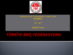 1 Where - Türkiye Briç Federasyonu