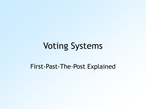 First Past The Post Explained
