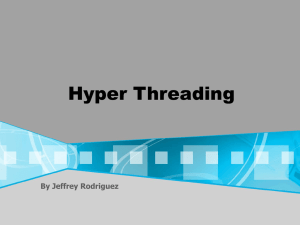 Hyper Threading - Student Web Pages