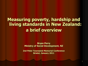 poverty measurement in New Zealand
