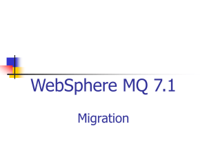 cflevel(5) - GUIDE Share France – Groupe de travail WebSphere MQ
