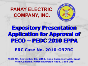 PECO - PEDC EPPA Expository Presentation ERC Case 2010