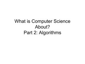 Algorithms - TAMU Computer Science Faculty Pages