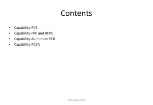 Wonderful PCB Technology Capability