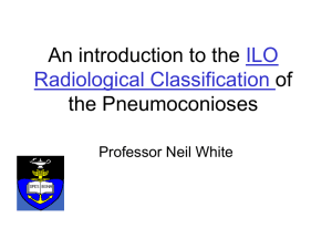 23.1 An introduction to the ILO Radiological Classification of