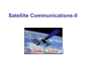 Satellite Communications-II