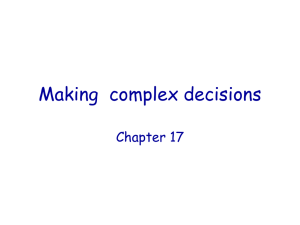 complex decisions