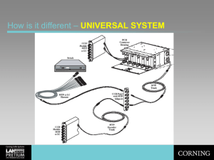 How is it different – UNIVERSAL SYSTEM