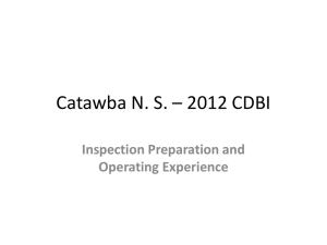 Catawba N. S. – 2012 CDBI