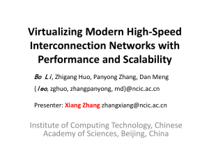 Virtualizing Modern High-Speed Interconnection