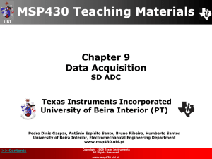 MSP430 SD16(A)