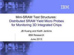 Mini-SRAM Test Structures