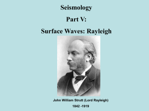 Rayleigh Waves