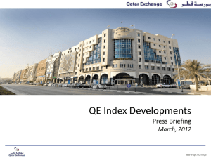 Qatar Exchange Undex Developments Brirging
