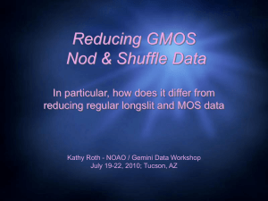 Reducing GMOS Nod & Shuffle Data