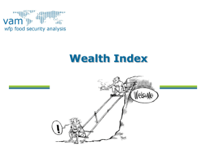 Wealth Index - VAM Resource Center