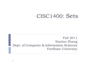 Slides - Fordham University Computer and Information Sciences
