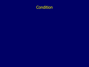 Condition - Jesse R. Fischer