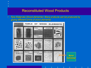 Reconstituted Products